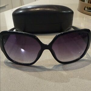 Michael Kors Black and Purple Sunglasses